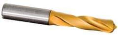 Kennametal - 0.262" 135° Solid Carbide Jobber Drill - TiAlN Finish, Right Hand Cut, Spiral Flute, Straight Shank, 3.58" OAL, Standard Point - Industrial Tool & Supply