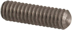 Value Collection - #1-72 UNF, 1/4" OAL, Cup Point Set Screw - Grade 18-8 Stainless Steel, 0.035" Key - Industrial Tool & Supply