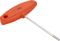 Kennametal - T20 Torx Drive, T Handle Driver for Indexable Shell Mills - Compatible with Insert Screws - Industrial Tool & Supply