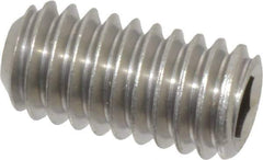 Value Collection - 5/16-18 UNC, 5/8" OAL, Cup Point Set Screw - Grade 18-8 Stainless Steel, 3/32" Key - Industrial Tool & Supply