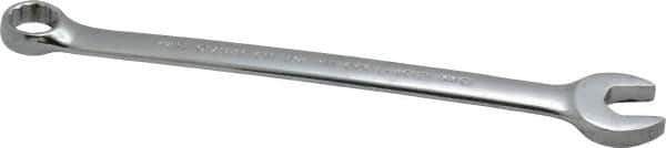 Proto - 15mm 12 Point Offset Combination Wrench - 15° Offset Angle, 7-1/8" OAL, Steel, Chrome Finish - Industrial Tool & Supply
