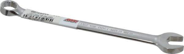 Proto - 16mm 12 Point Combination Wrench - 15° Offset Angle, 9-13/32" OAL, Steel, Chrome Finish - Industrial Tool & Supply