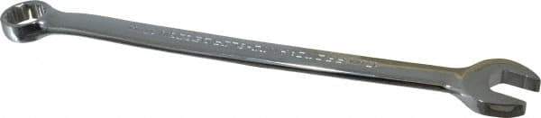Proto - 17mm 12 Point Combination Wrench - 15° Offset Angle, 10-1/8" OAL, Steel, Chrome Finish - Industrial Tool & Supply