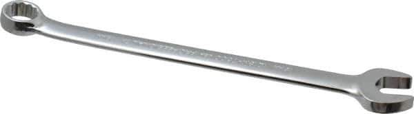 Proto - 18mm 12 Point Combination Wrench - 15° Offset Angle, 10-1/2" OAL, Steel, Chrome Finish - Industrial Tool & Supply