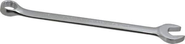 Proto - 19mm 12 Point Offset Combination Wrench - 15° Offset Angle, 9-1/8" OAL, Steel, Chrome Finish - Industrial Tool & Supply