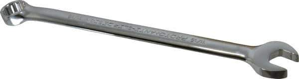 Proto - 11/16" 12 Point Combination Wrench - 15° Offset Angle, 10-1/8" OAL, Steel, Chrome Finish - Industrial Tool & Supply