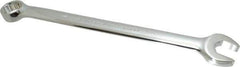 Proto - 1-1/4" 12 Point Combination Wrench - 15° Offset Angle, 16-7/8" OAL, Steel, Chrome Finish - Industrial Tool & Supply