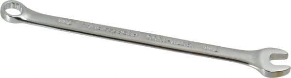 Proto - 7mm 12 Point Offset Combination Wrench - 15° Offset Angle, 4-1/8" OAL, Steel, Chrome Finish - Industrial Tool & Supply