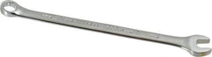 Proto - 7mm 12 Point Offset Combination Wrench - 15° Offset Angle, 4-1/8" OAL, Steel, Chrome Finish - Industrial Tool & Supply