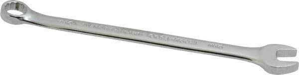 Proto - 9mm 12 Point Offset Combination Wrench - 15° Offset Angle, 4-3/8" OAL, Steel, Chrome Finish - Industrial Tool & Supply