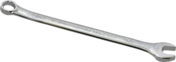 Proto - 5/16" 12 Point Offset Combination Wrench - 15° Offset Angle, 5-3/8" OAL, Steel, Chrome Finish - Industrial Tool & Supply