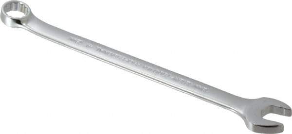 Proto - 12mm 12 Point Offset Combination Wrench - 15° Offset Angle, 6" OAL, Steel, Chrome Finish - Industrial Tool & Supply