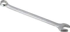 Proto - 12mm 12 Point Offset Combination Wrench - 15° Offset Angle, 6" OAL, Steel, Chrome Finish - Industrial Tool & Supply