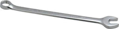 Proto - 14mm 12 Point Combination Wrench - 15° Offset Angle, 8-5/8" OAL, Steel, Chrome Finish - Industrial Tool & Supply