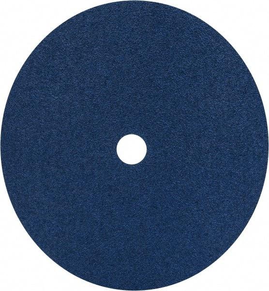 Norton - 9-1/8" Diam 7/8" Hole 50 Grit Fiber Disc - Coarse Grade, Zirconia Alumina, Series F826 - Industrial Tool & Supply