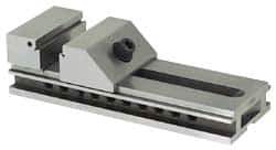 Suburban Tool - 4" Jaw Width, 7-1/2" Jaw Opening Capacity, 1-7/16" Jaw Height, Toolmaker's Vise - Flat Jaw, 0.0003" Parallelism, 0.0003" Squareness, 11" OAL x 4" OAW x 3" OAH - Industrial Tool & Supply