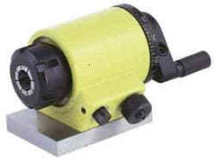 Suburban Tool - ER25 Compatible, 72 Increment, Horizontal Spin Collet Indexer - 1-7/8" High Center, 2-1/4" Wide x 3-3/16" Deep Base, 3" Overall Height, Manual Operation - Industrial Tool & Supply