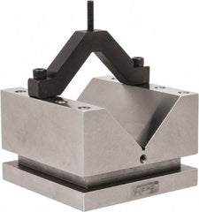 Suburban Tool - 4-3/8" Max Capacity, 90° Angle, Hardened Steel V-Block - 6" Long x 6" Wide x 4" High, Sold as Individual - Industrial Tool & Supply