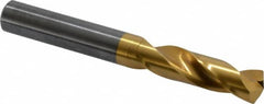 Guhring - 7/16" 140° Spiral Flute Solid Carbide Screw Machine Drill Bit - Industrial Tool & Supply