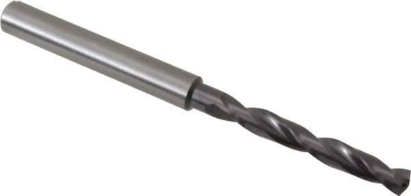 Guhring - #16 140° Solid Carbide Jobber Drill - FIREX Finish, Right Hand Cut, Spiral Flute, Straight Shank, 74mm OAL, SU Point - Industrial Tool & Supply