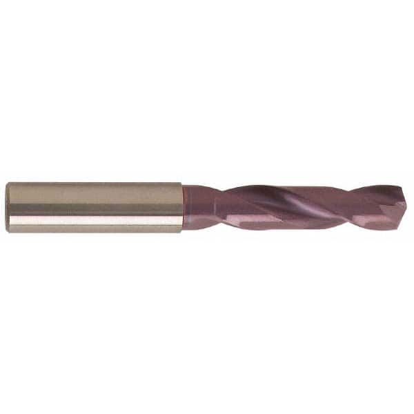 Guhring - 0.4016" 140° Spiral Flute Solid Carbide Screw Machine Drill Bit - Industrial Tool & Supply