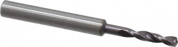 Guhring - 3.5mm 140° Spiral Flute Solid Carbide Screw Machine Drill Bit - Industrial Tool & Supply