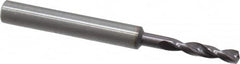 Guhring - 3.5mm 140° Spiral Flute Solid Carbide Screw Machine Drill Bit - Industrial Tool & Supply