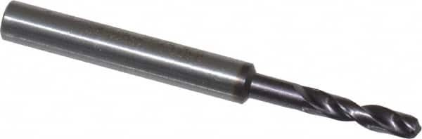 Guhring - 0.1457" 140° Spiral Flute Solid Carbide Screw Machine Drill Bit - Industrial Tool & Supply
