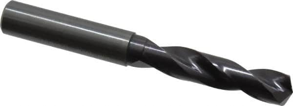 Guhring - 0.4331" 140° Spiral Flute Solid Carbide Screw Machine Drill Bit - Industrial Tool & Supply