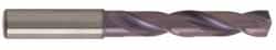 Guhring - 13.4mm 140° Solid Carbide Jobber Drill - Industrial Tool & Supply