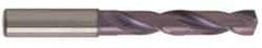 Guhring - 7.3mm 140° Solid Carbide Jobber Drill - FIREX Finish, Right Hand Cut, Spiral Flute, Straight Shank, 91mm OAL, SU Point - Industrial Tool & Supply