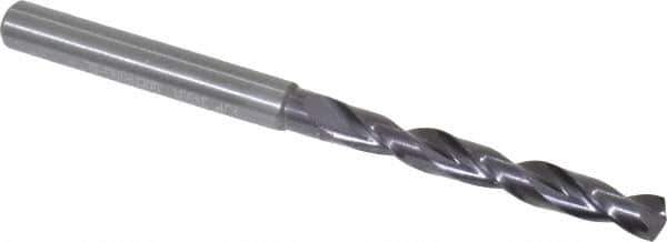 Guhring - 13/64" 140° Solid Carbide Jobber Drill - FIREX Finish, Right Hand Cut, Spiral Flute, Straight Shank, 82mm OAL, SU Point - Industrial Tool & Supply