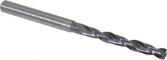Guhring - 13/64" 140° Solid Carbide Jobber Drill - FIREX Finish, Right Hand Cut, Spiral Flute, Straight Shank, 82mm OAL, SU Point - Industrial Tool & Supply