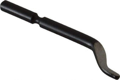 Noga - S202 Bi-Directional High Speed Steel Deburring Swivel Blade - Use on Hole Edge & Straight Edge Surfaces, Reversible - Industrial Tool & Supply