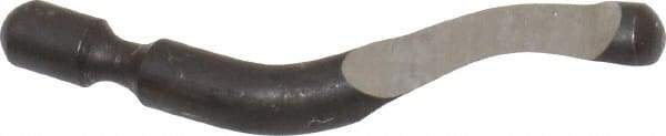 Noga - N1 Left-Handed High Speed Steel Deburring Swivel Blade - Left Handed Deburring Blade - Industrial Tool & Supply