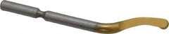 Noga - S10 Right-Handed High Speed Steel Deburring Swivel Blade - Use on Hole Edge & Straight Edge Surfaces - Industrial Tool & Supply