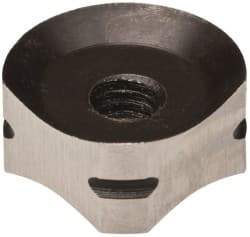Noga - N80K M42 Bi-Directional High Speed Steel Deburring Swivel Blade - Round Blade Cross Section, Use on Slot/Keyway Surfaces, Reversible - Industrial Tool & Supply