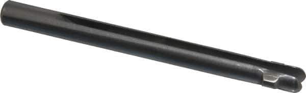 Cogsdill Tool - 0.375" to 0.391" Hole Power Deburring Tool - One Piece, 4.44" OAL, 0.374" Shank, 0.55" Pilot - Industrial Tool & Supply