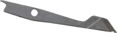 Cogsdill Tool - 3/32", Type A Double Angle, Replacement Deburring Blade - High Speed Steel, for Front & Back Hole Deburring & Chamfering - Industrial Tool & Supply