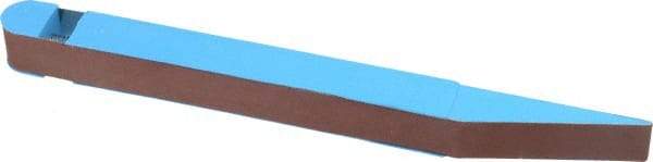 Lumberton Industries - 240 Grit Blue Abrasive Belt Stick - 3/4 Inches Wide x 10 Inches Long - Industrial Tool & Supply