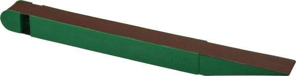 Lumberton Industries - 320 Grit Green Abrasive Belt Stick - 3/4 Inches Wide x 10 Inches Long - Industrial Tool & Supply
