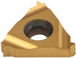 Carmex - 16IR Internal Right Hand 16 UN Laydown Threading Insert - Grade MXC, TiN Coated Carbide - Industrial Tool & Supply