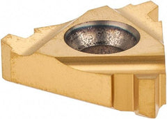 Carmex - 16ER External Right Hand 8 Stub Acme Laydown Threading Insert - Grade MXC, TiN Coated Carbide - Industrial Tool & Supply