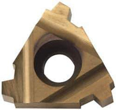 Hertel - 16IR Internal Right Hand 8 Stub Acme Laydown Threading Insert - Grade HG330TR, TiC/TiN Coated Carbide - Industrial Tool & Supply