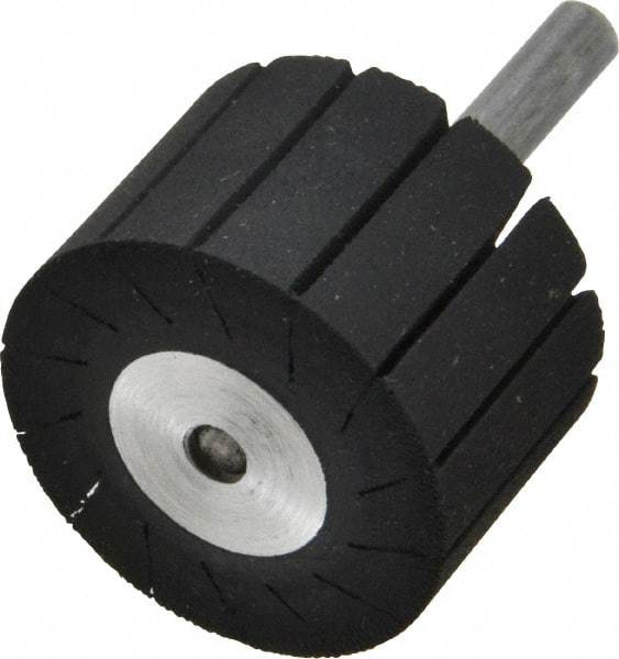 3M - 1" Wide x 1-1/2" Diam, Spiral Band Drum - 1/4" Shank Diam, 14,000 RPM - Industrial Tool & Supply