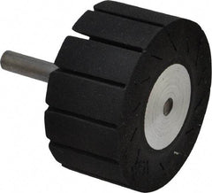 3M - 1" Wide x 2" Diam, Spiral Band Drum - 1/4" Shank Diam, 12,000 RPM - Industrial Tool & Supply