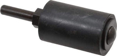 3M - 1-1/2" Wide x 1" Diam, Spiral Band Drum - 1/4" Shank Diam, 10,000 RPM - Industrial Tool & Supply