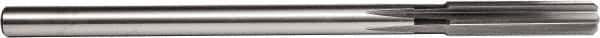 Union Butterfield - Letter G High Speed Steel 6 Flute Chucking Reamer - Straight Flute, 1/4" Straight Shank, 1-1/2" Flute Length, 6" OAL - Industrial Tool & Supply