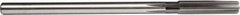 Union Butterfield - Letter F High Speed Steel 6 Flute Chucking Reamer - Straight Flute, 1/4" Straight Shank, 1-1/2" Flute Length, 6" OAL - Industrial Tool & Supply