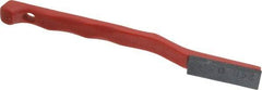 Value Collection - 240 Grit Red Single-Ended Boron Carbide Hand Hone - Very Fine Grade, 5-1/2" OAL, with Cutting Dimensions of 1-9/16" Length x 1/2" Wide x 3/16" High - Industrial Tool & Supply